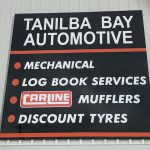 Sign — Vehicle Repairs in Tanilba Bay, NSW